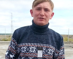 Мужской свитер с оленями отзыв покупателя